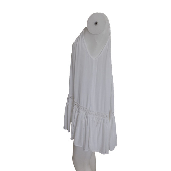 Raviya swim coverup sundress white eyelet size Medium - Picture 3 of 9